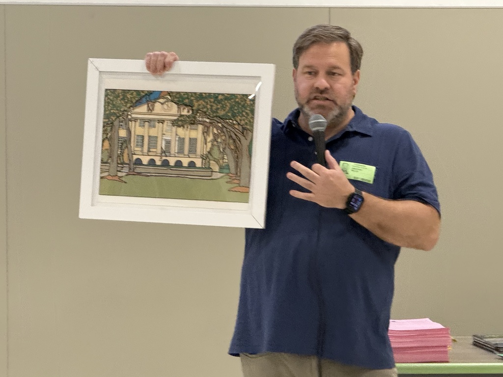 Author and Illustrator Jonathan Miller Construction Paper Artwork