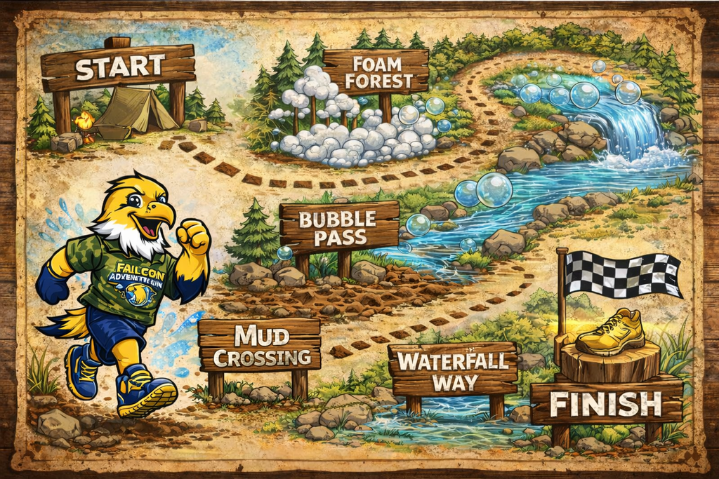 Adventure Run Map