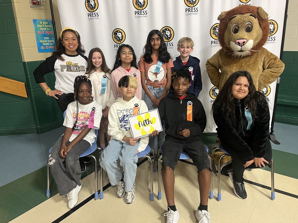 Fifth Grade Pride of the Month