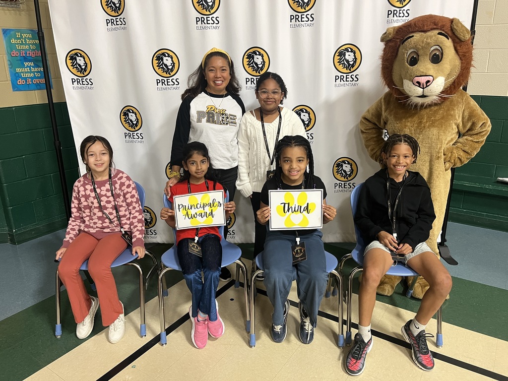 Third Grade Principal's Award