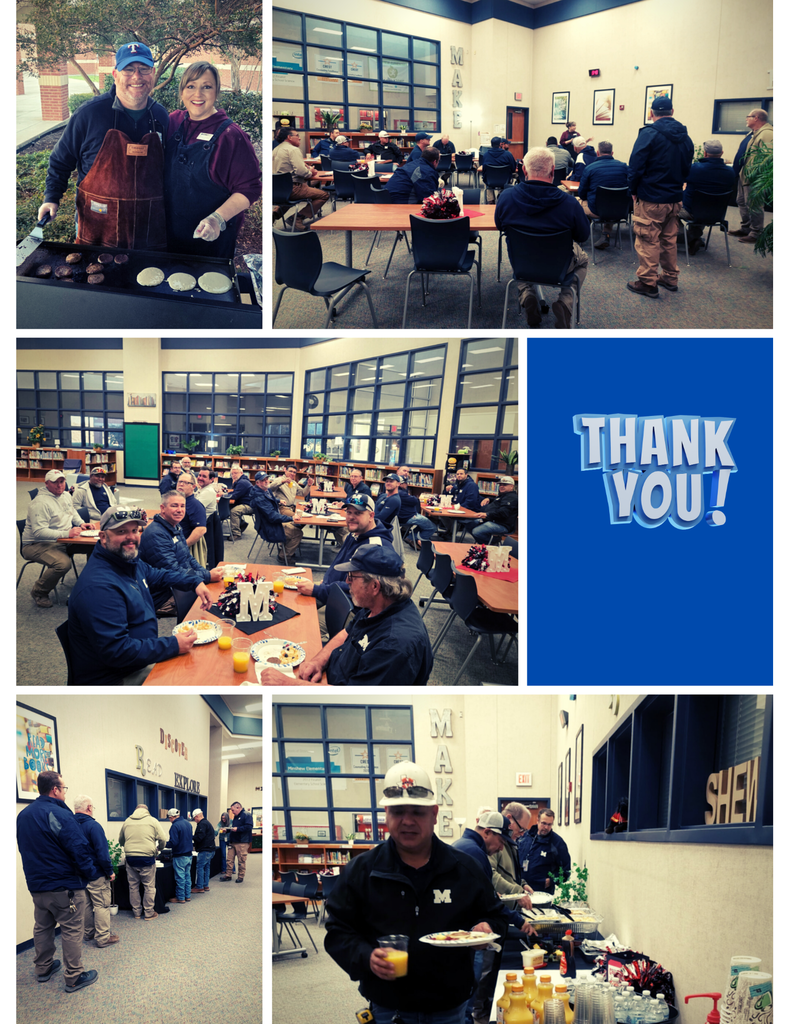 Maintenance appreciation breakfast