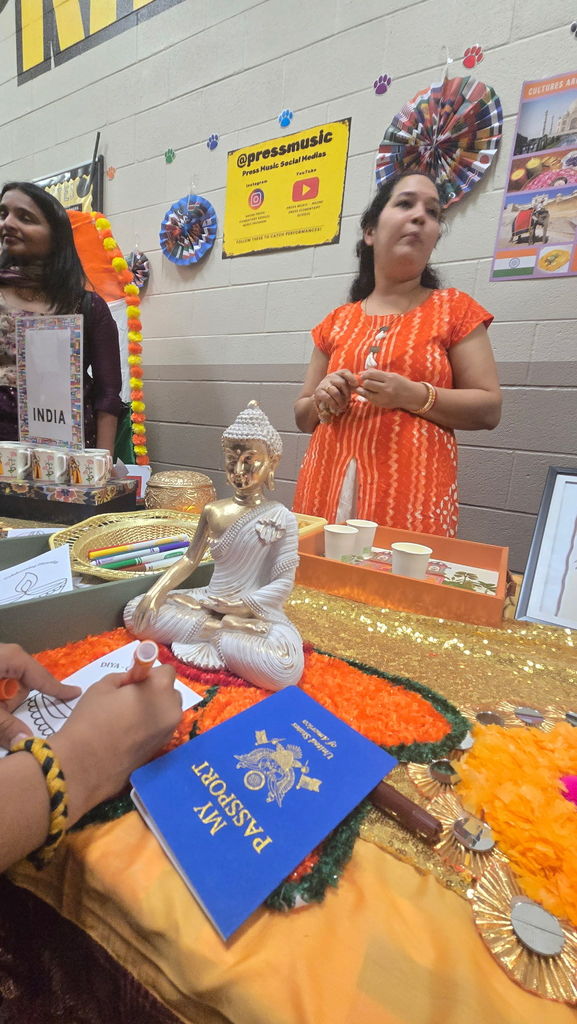 Press Multicultural Night Celebration Station