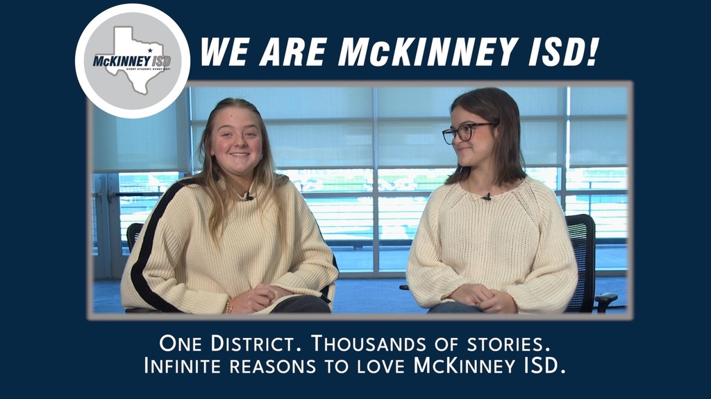 Brynn Chisum (McKinney Boyd) and Callie Briones (McKinney High)