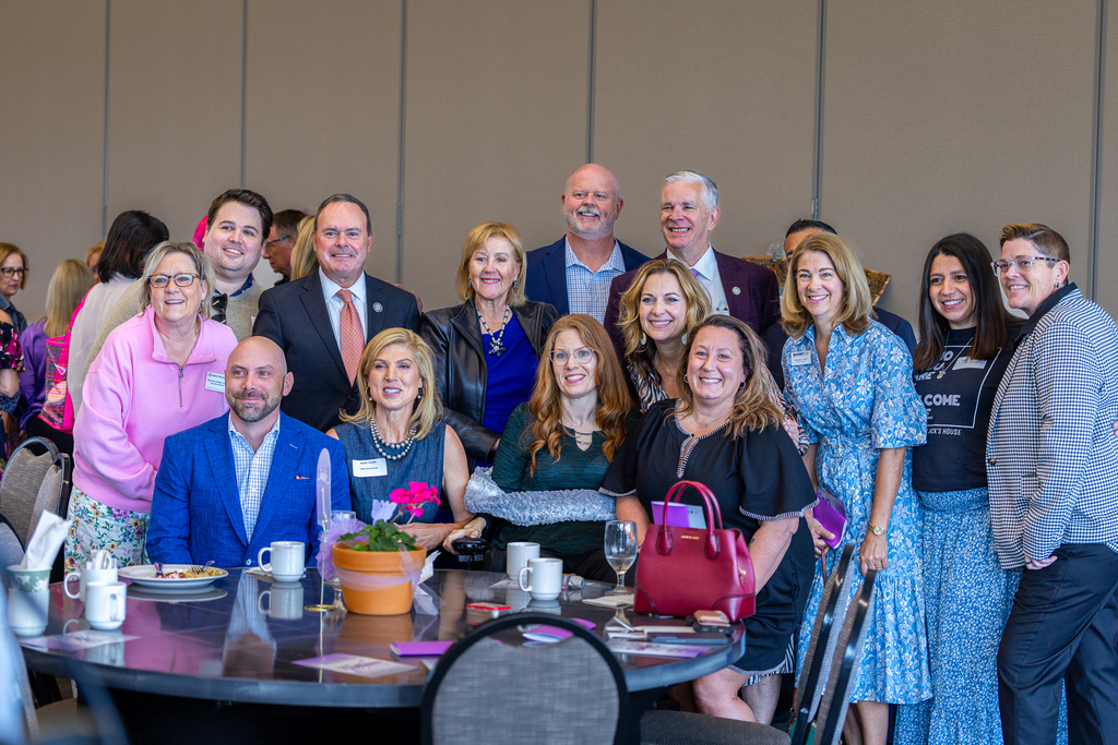 group photo of community and district officials