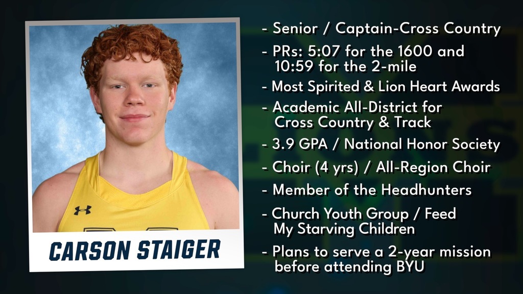 Scholar Athlete of the Week