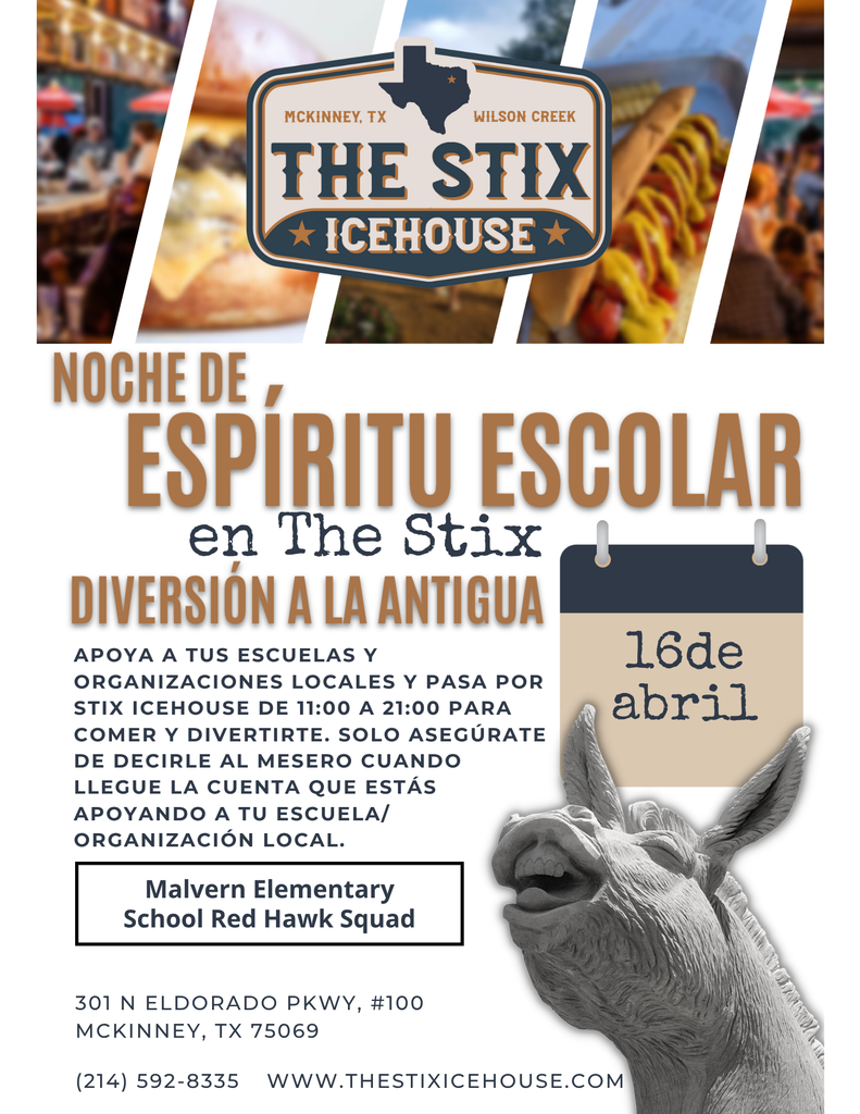 STIX Icehouse flyer in Spanish
