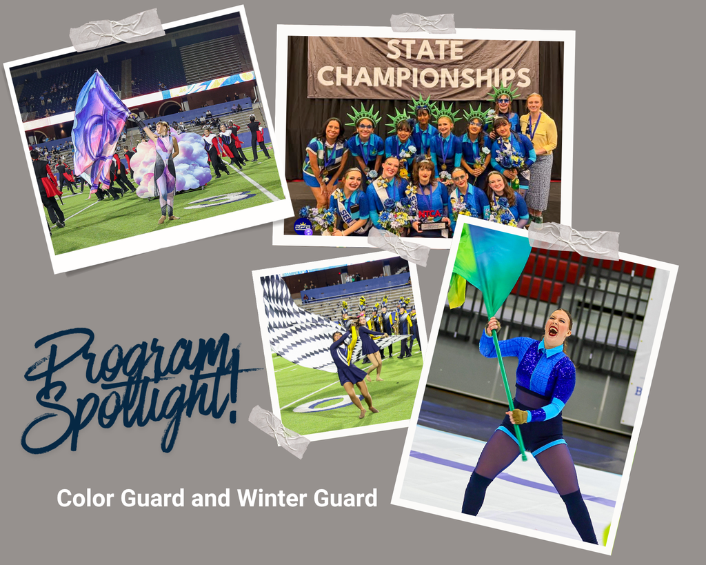 program spotlight color guard and winter guard 