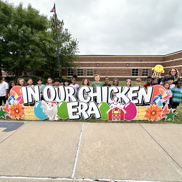 In the chicken era. 1st grade learning about life cycles in science