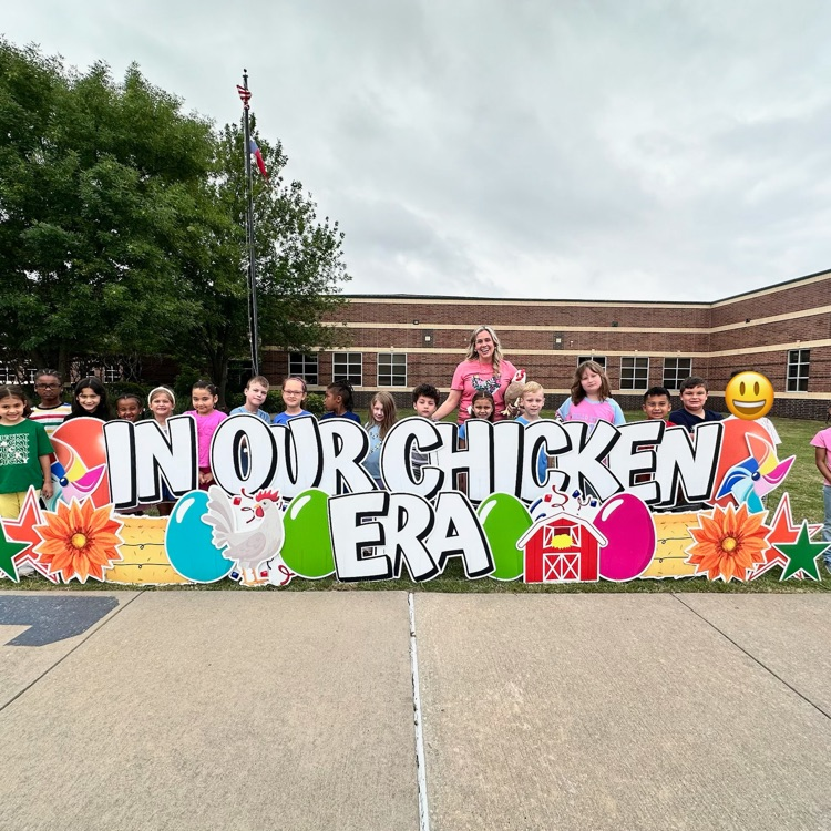 In the chicken era. 1st grade learning about life cycles in science