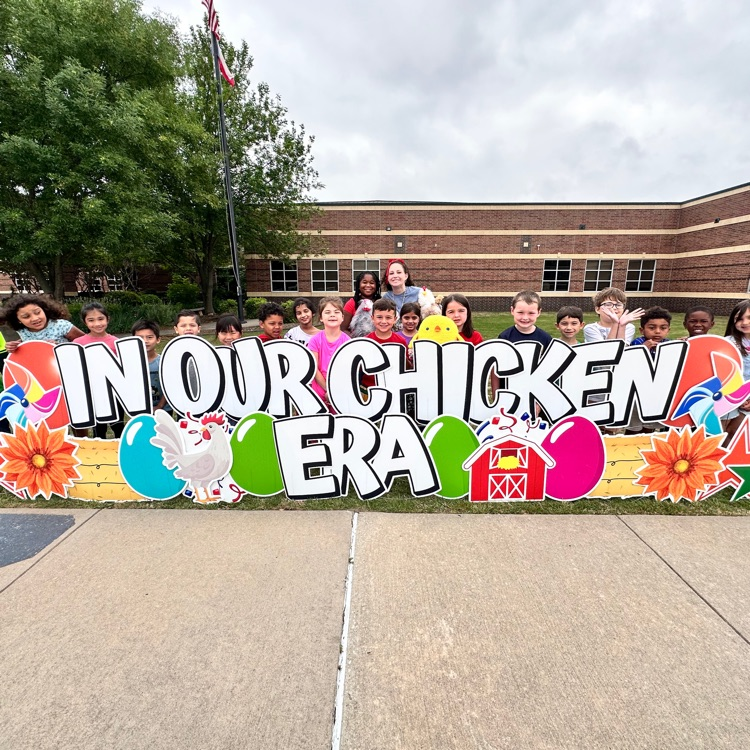 In the chicken era. 1st grade learning about life cycles in science