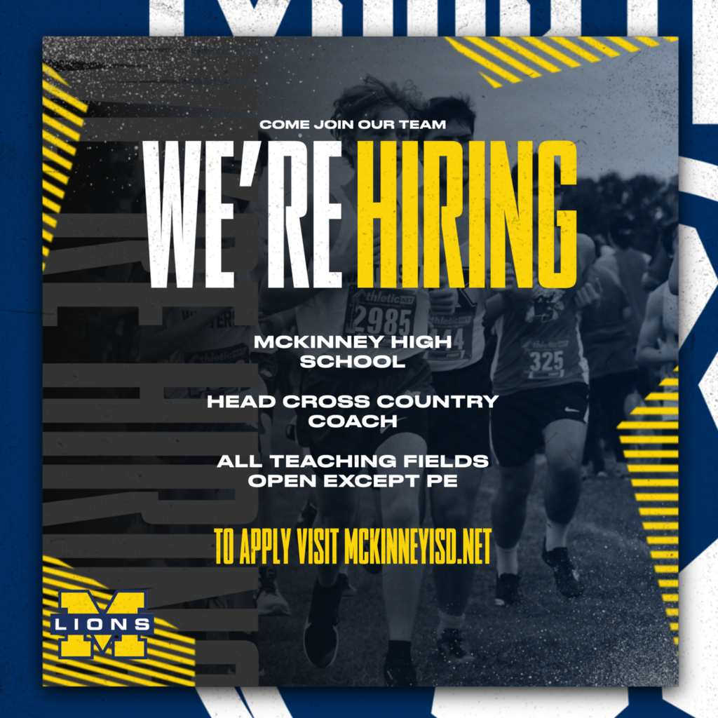 McKinney Cross Country Head Coach Opening