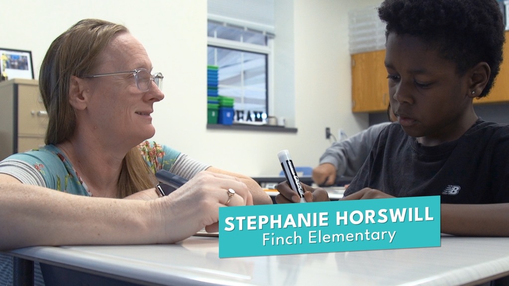 Picture of Stephanie Horswell, the 2026 Teacher of the Year for Finch Elementary