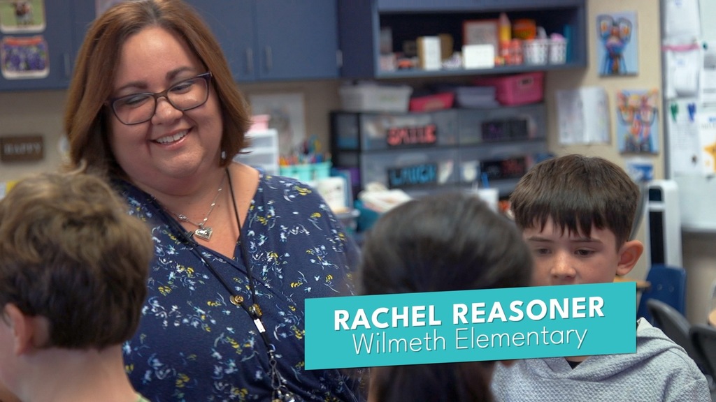 Picture of Rachel Reasoner, the 2026 Teacher of the Year for Wilmeth Elementary