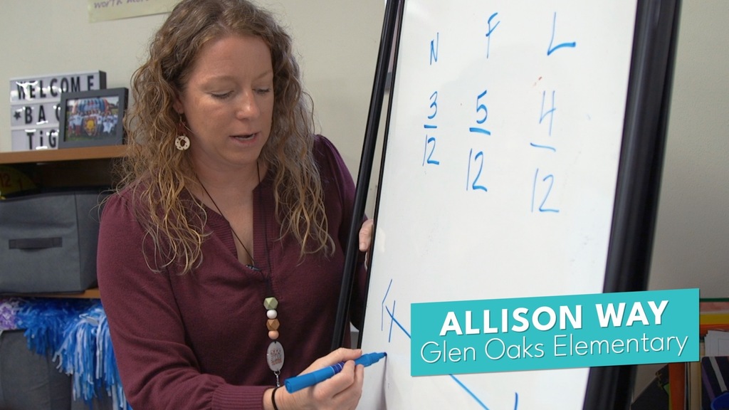 Picture of Allison Way, the 2026 Teacher of the Year for Glen Oaks Elementary