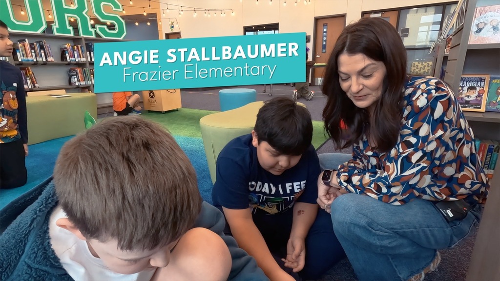 Picture of Angie Stallbaumer, the 2026 Teacher of the Year for Frazier Elementary
