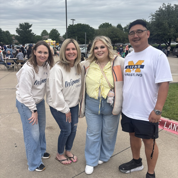 McGowen teachers at the spring carnival 