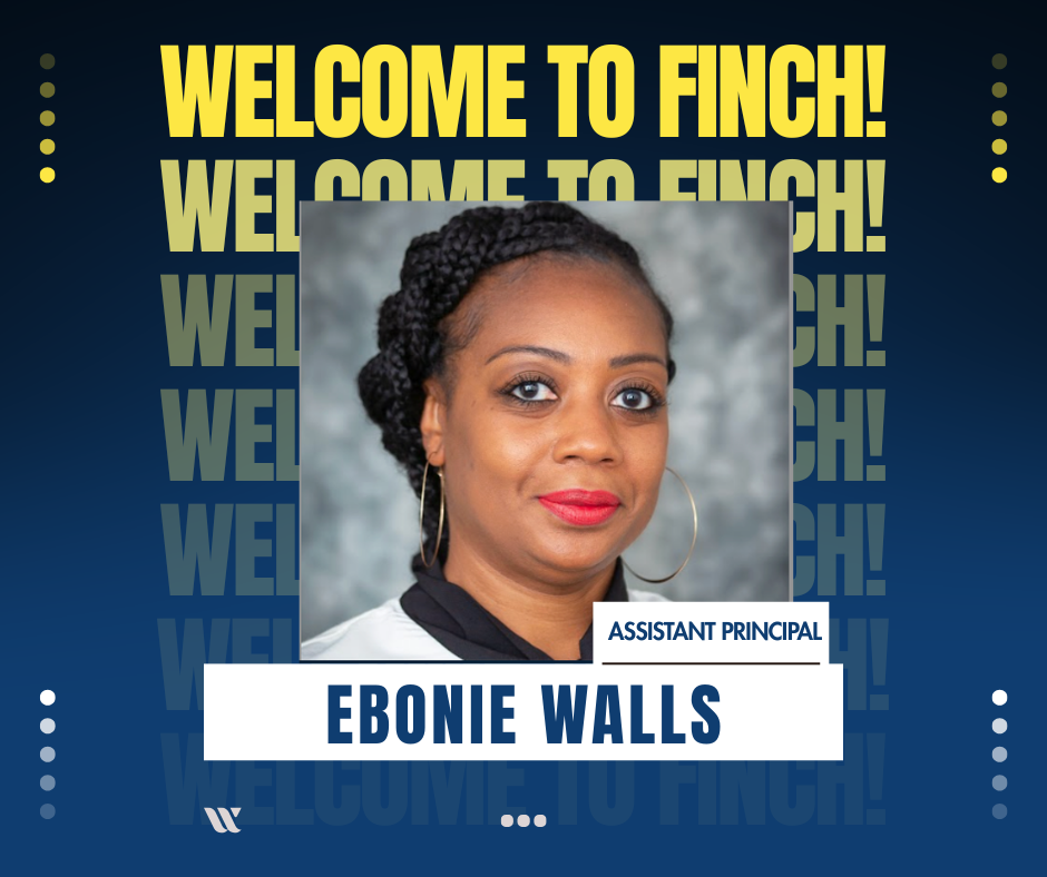 Ebonie Walls, new assistant principal at Finch