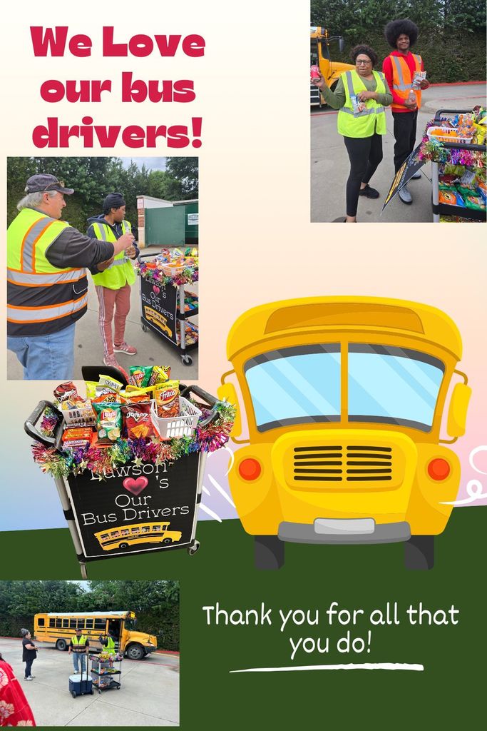 Thank you to our bus drivers