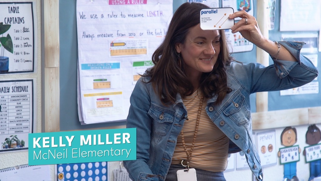 Picture of Kelly Miller, the 2026 Teacher of the Year for McNeil Elementary