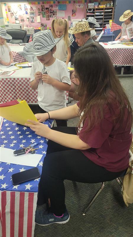 First grade reading cafe