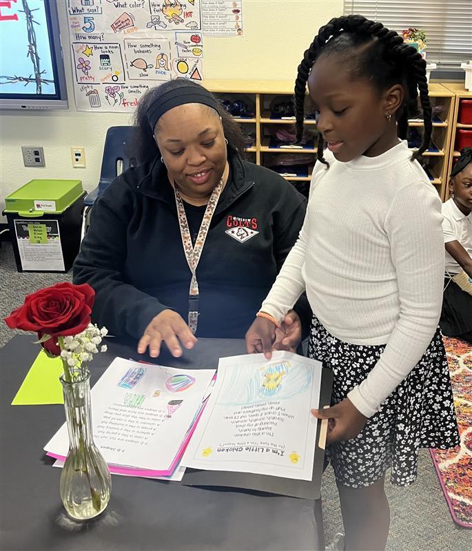 First grade reading cafe