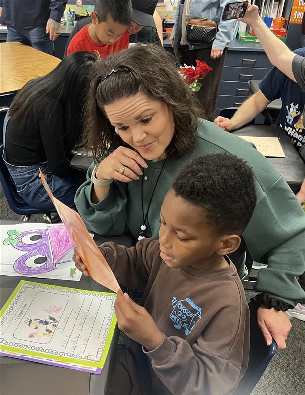 First grade reading cafe