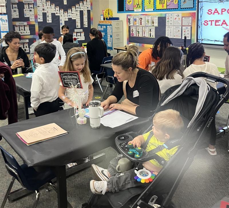 First Grade reading cafe