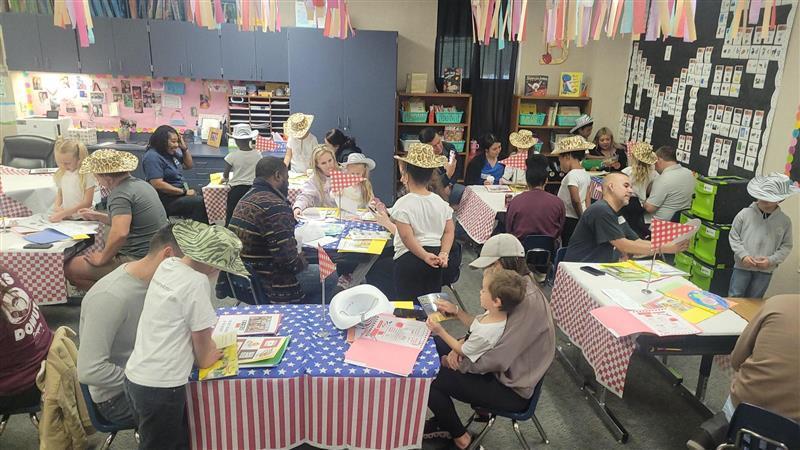 First Grade reading cafe