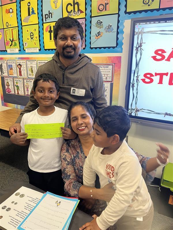 First Grade reading cafe