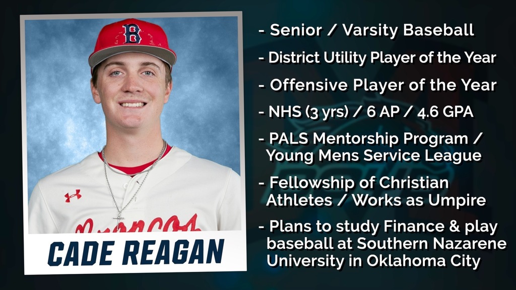 Picture of Cade Reagan from McKinney Boyd High School