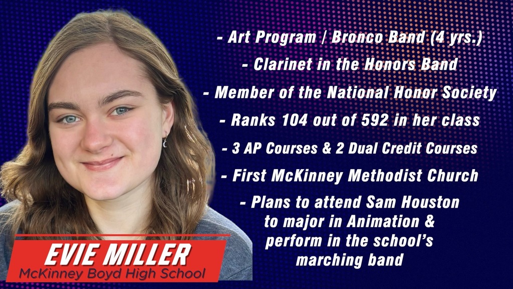 Evie Miller, McKinney Boyd High School Art - Scholar Artist of the Week