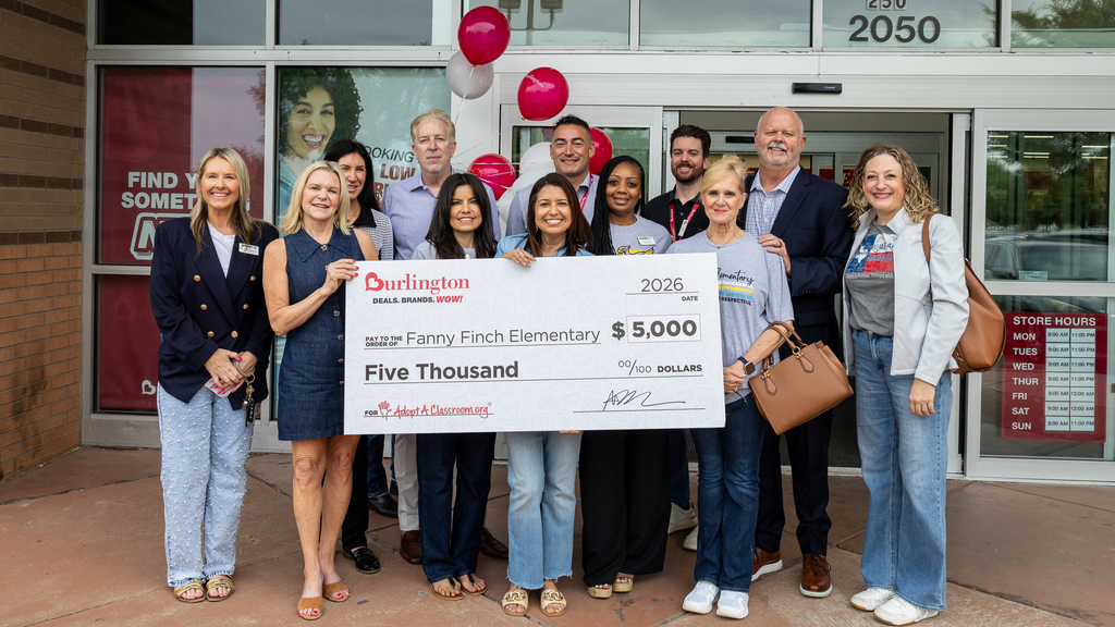 group photo with check