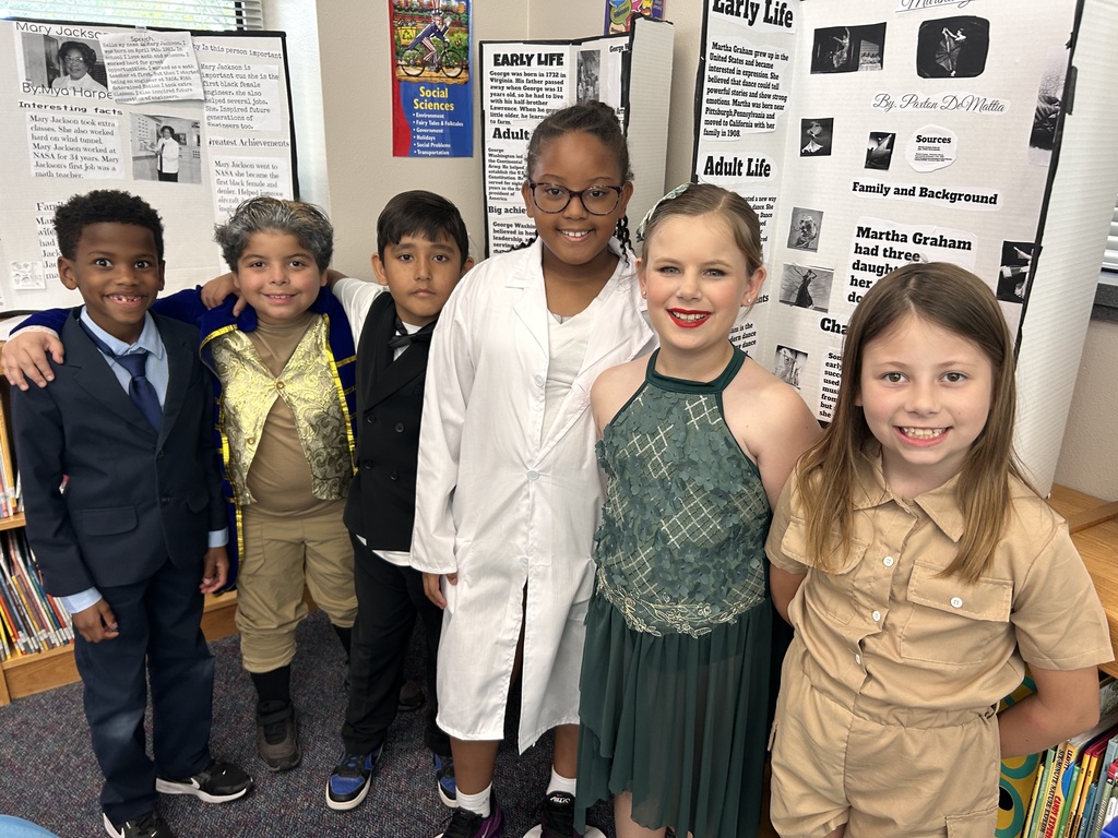 3rd Grade Living History Museum projects
