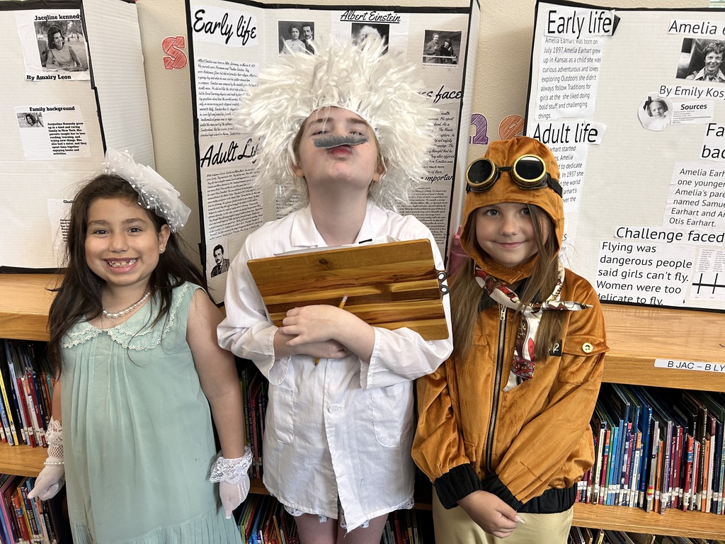 3rd Grade Living History Museum projects
