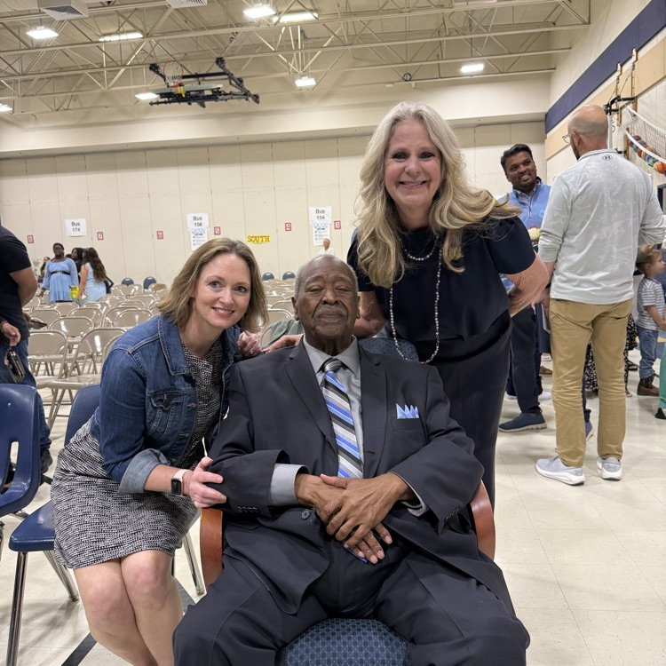 Mr. McGowen at 5th grade Bridging Ceremony