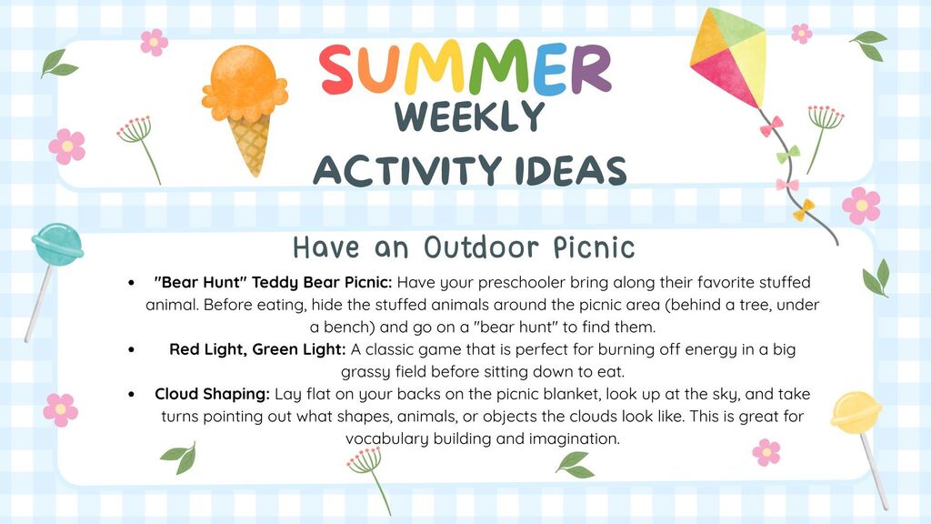Have an Outdoor Picnic Flyer