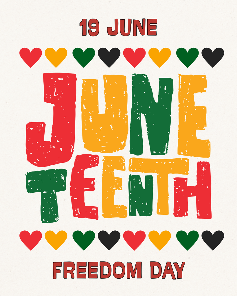 Graphic - Juneteenth, June 19, Freedom Day