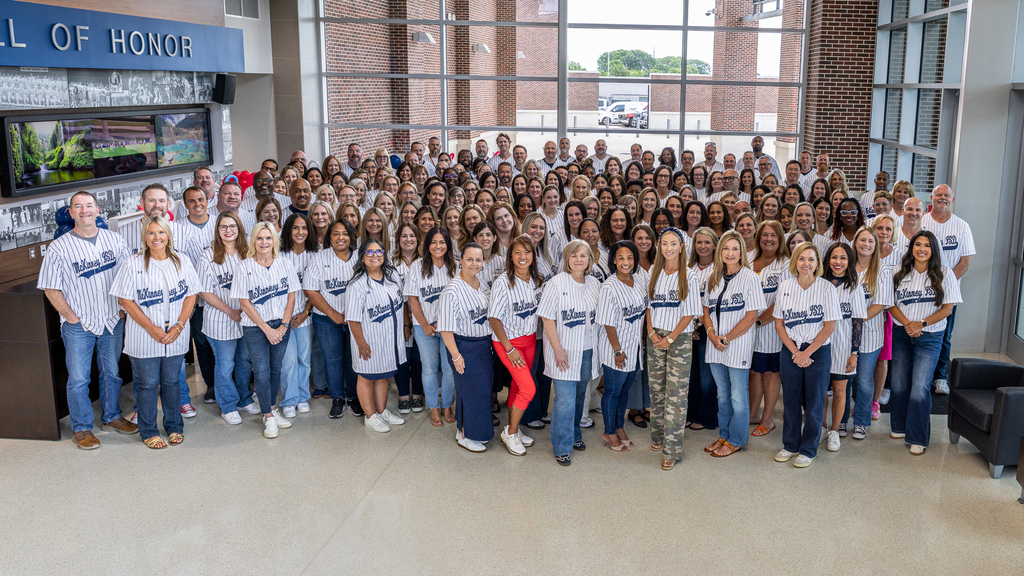 Group photo of Leadership Summit attendees