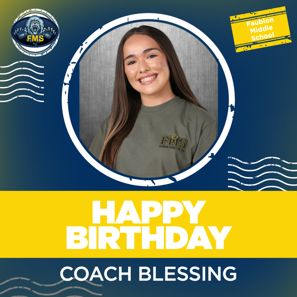 Happy Birthday Coach Blessing