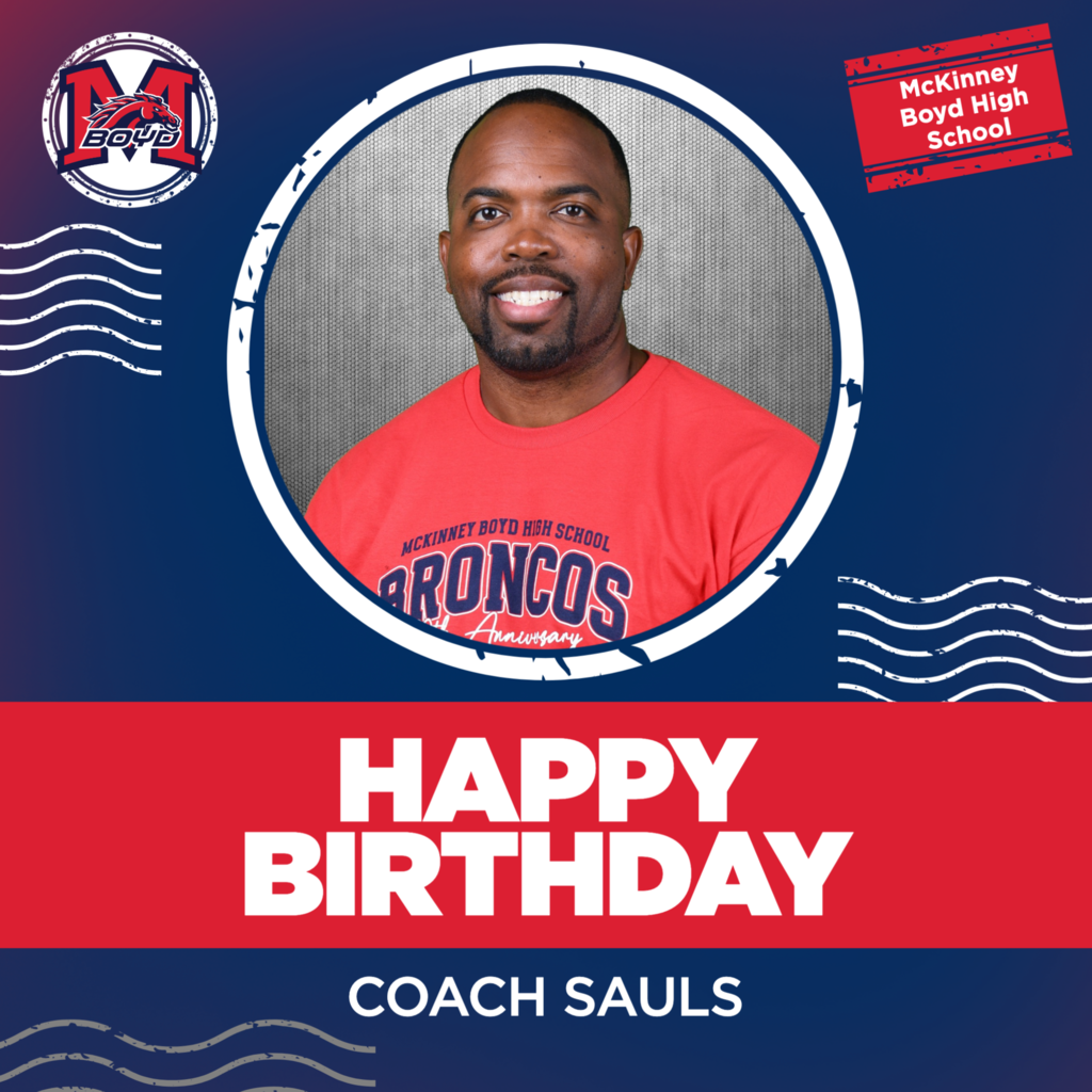 Happy Birthday Coach Sauls