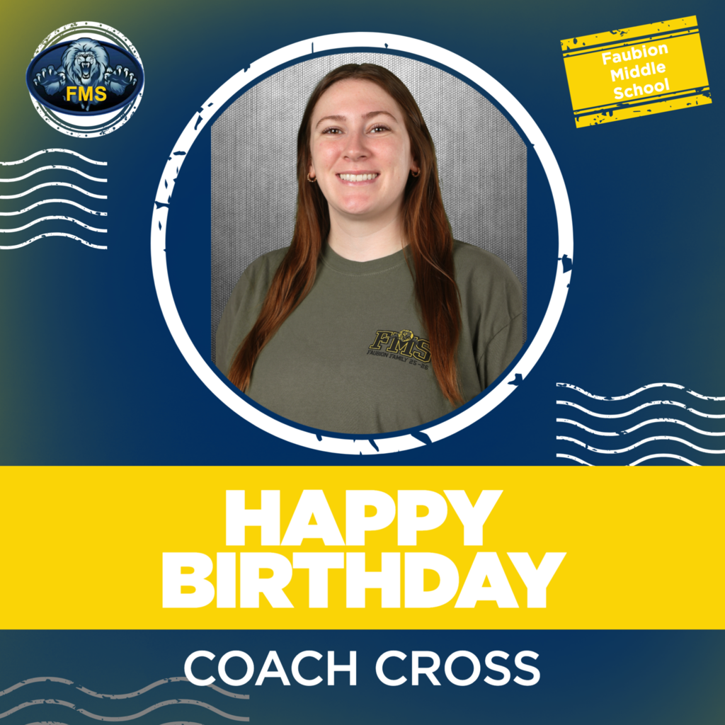 Happy Birthday Coach Cross
