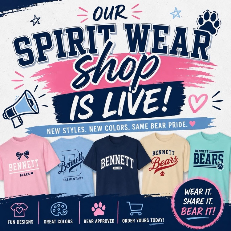spirit wear flier 