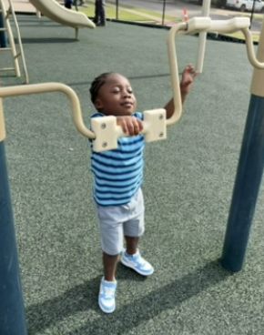 Popsicles on the playground invitation.