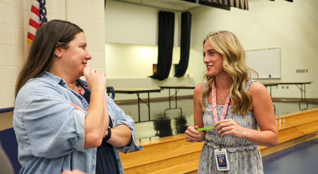 teachers attend new hire training at mcclure elementary