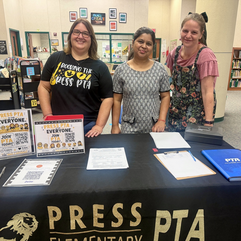 Press PTA Members at our Press Welcome Back Breakfast