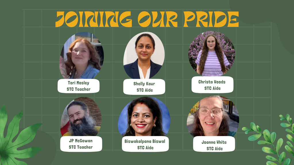 New staff members joining the Press Pride this year.
