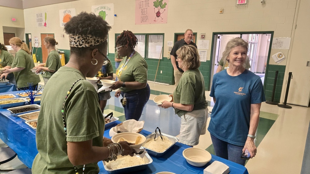 Back-to-School Lunch provided by Community Partner Crosspoint Church