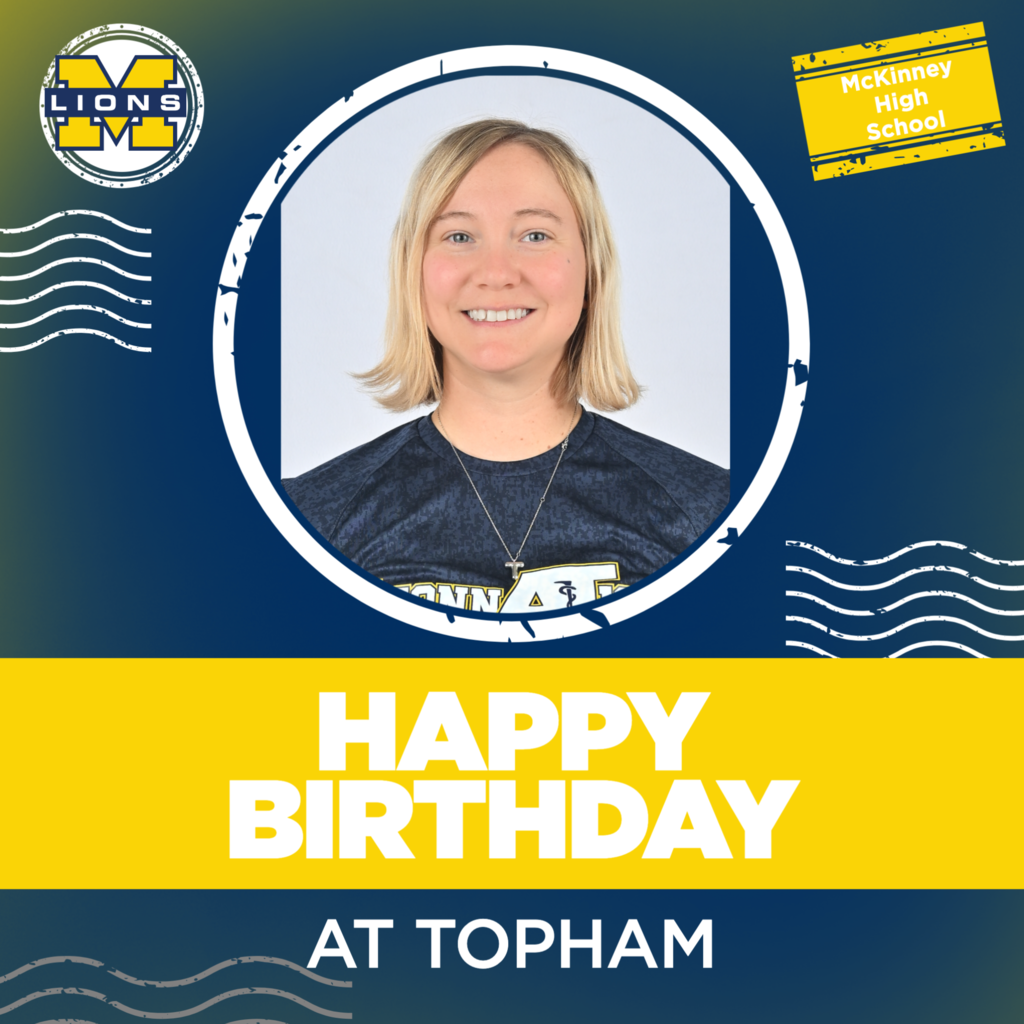 Happy Birthday AT Topham