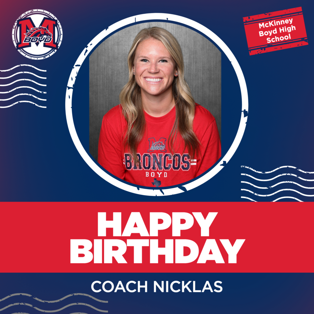 HAPPY BIRTHDAY COACH NICKLAS