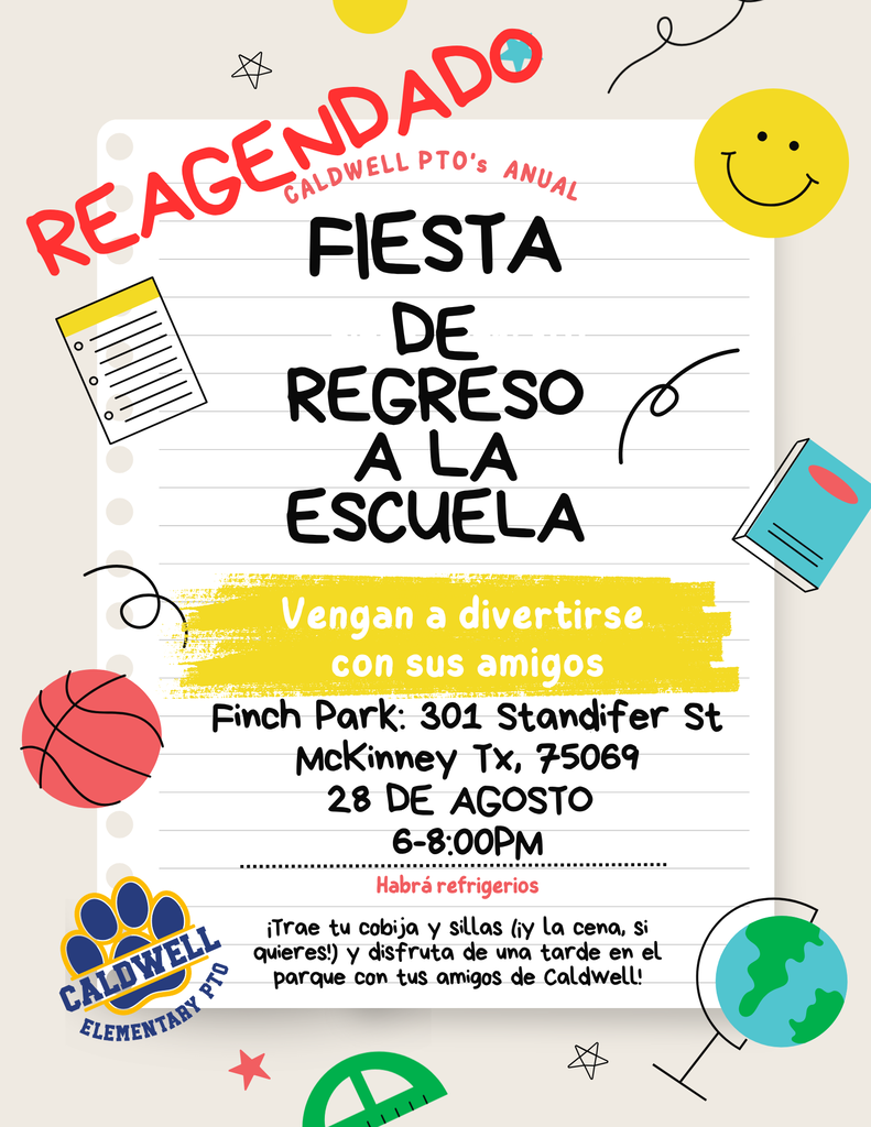 rescheduled back to school bash
